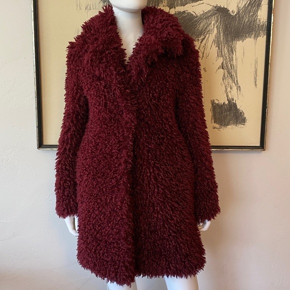 Zara Shag Coat Size: M - Picture 1 of 4